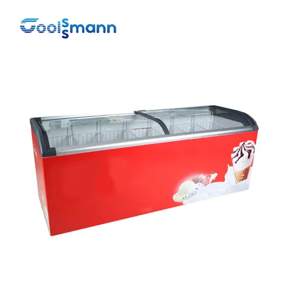 Оптовые коммерческие морозильники со стеклянными дверями