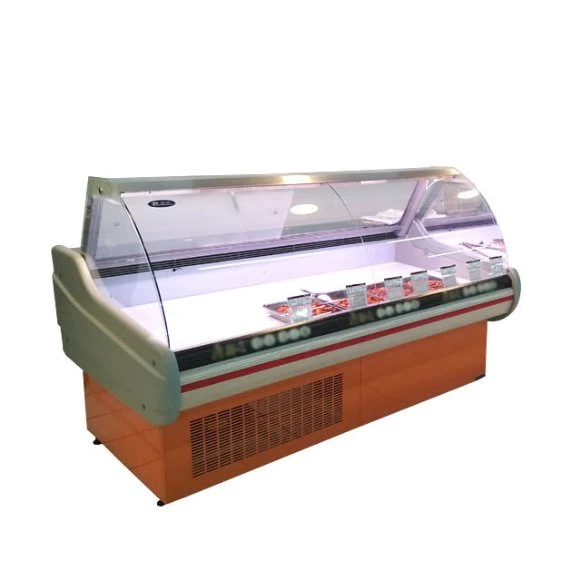 Supermarket Fresh Meat Display Refrigerator Deli Freezer