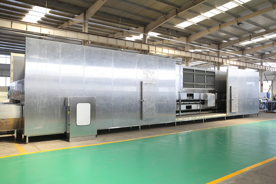 China Factory Vegetable Seafood Industrial Tunnel Freezer Quick Freezer