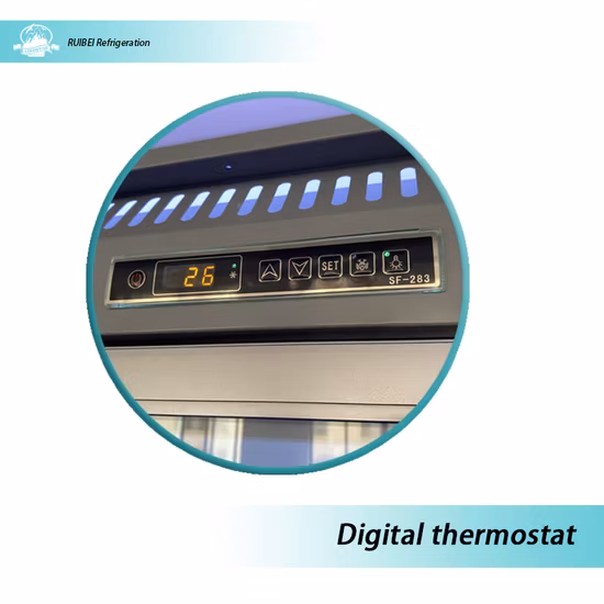 Вертикальная морозильная камера с тремя стеклянными дверцами, Коммерческий холодильник, Морозильная витрина, Морозильная камера для мороженого, Мини-холодильник